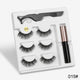 Sexy Sheep Magnetic Faux Mink Natural Long Eyelashes Kit Set (3 Pairs)-Magnetic Eyelash-UNIQSO