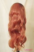 Premium Wig - Auburn Long Big Wave Lace Front Wig-Lace Front Wig-UNIQSO