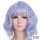 Pink Palette Short Curly Euro-American Hair Wig-Daily Wig-UNIQSO