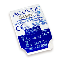 Acuvue Oasys (6 lenses/pack)-Clear Contacts-UNIQSO UK