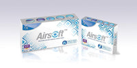 Airsoft Silicone Hydrogel Clear Lens-Clear Contacts-UNIQSO UK