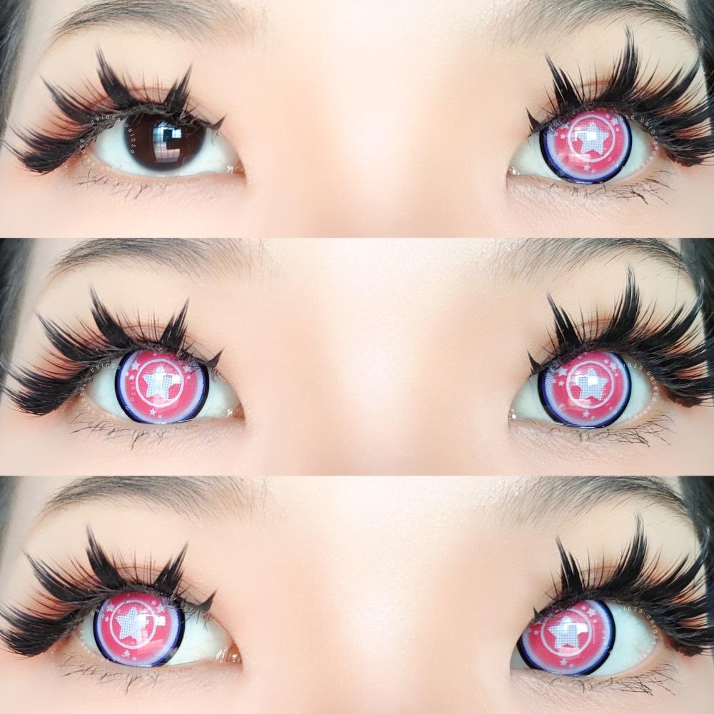 Anime E-Girl by KleinerPixel (1 lens/pack)-Colored Contacts-UNIQSO UK