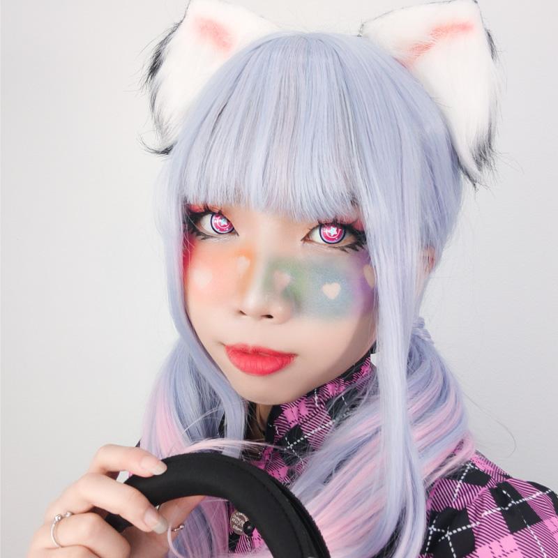 Anime E-Girl by KleinerPixel (1 lens/pack)-Colored Contacts-UNIQSO UK