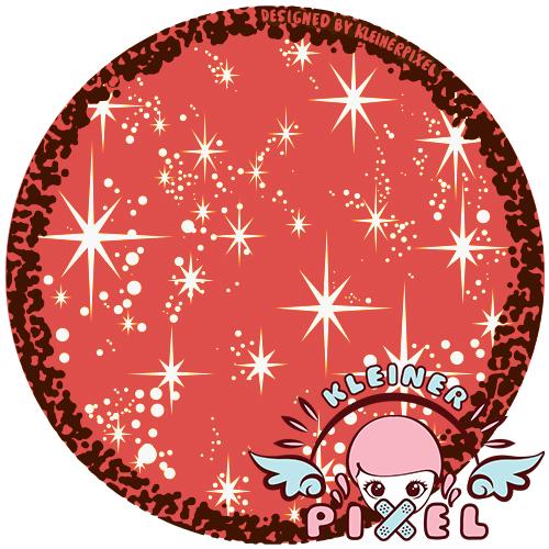 Anime Sparkle Red by KleinerPixel (1 lens/pack)-Colored Contacts-UNIQSO UK