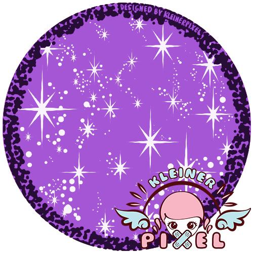 Anime Sparkle Violet by KleinerPixel (1 lens/pack)-Colored Contacts-UNIQSO UK