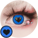 Anime Yandere Blue by KleinerPixel (1 lens/pack)-Colored Contacts-UNIQSO UK