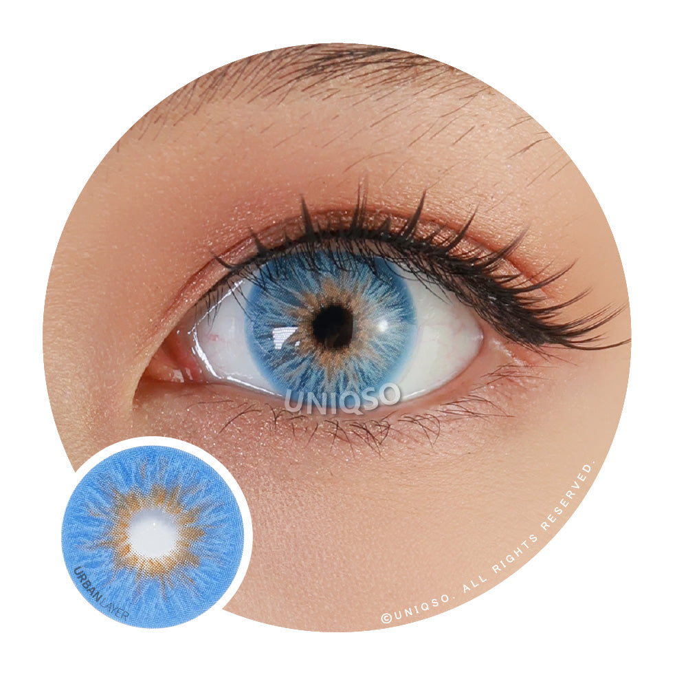 Urban Layer Avatar Blue (1 lens/pack)-Colored Contacts-UNIQSO