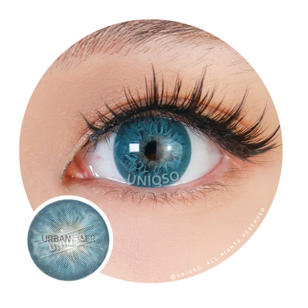 Urban Layer Cirilla Blue (1 lens/pack)-Colored Contacts-UNIQSO