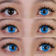 Kazzue Intense Pop Blue (1 lens/pack)-Colored Contacts-UNIQSO