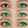 Sweety Crazy UV Glow Green (1 lens/pack)-UV Contacts-UNIQSO