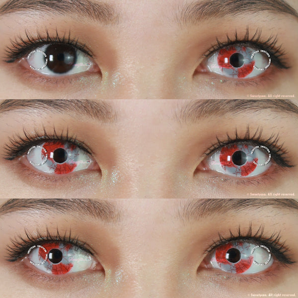 Sweety Crazy K-Zombie 3 (1 lens/pack)-Crazy Contacts-UNIQSO