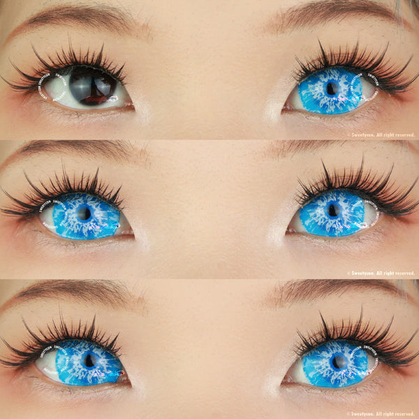 Sweety Mini Sclera White Walker (1 lens/pack)-Mini Sclera Contacts-UNIQSO