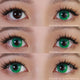 Kazzue Intense Pop Green (1 lens/pack)-Colored Contacts-UNIQSO