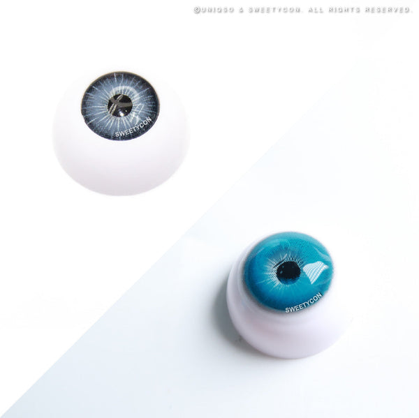 Sweety Milkshake Blue (1 lens/pack)-Colored Contacts-UNIQSO