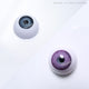 Kazzue Festival Violet (1 lens/pack)-Colored Contacts-UNIQSO