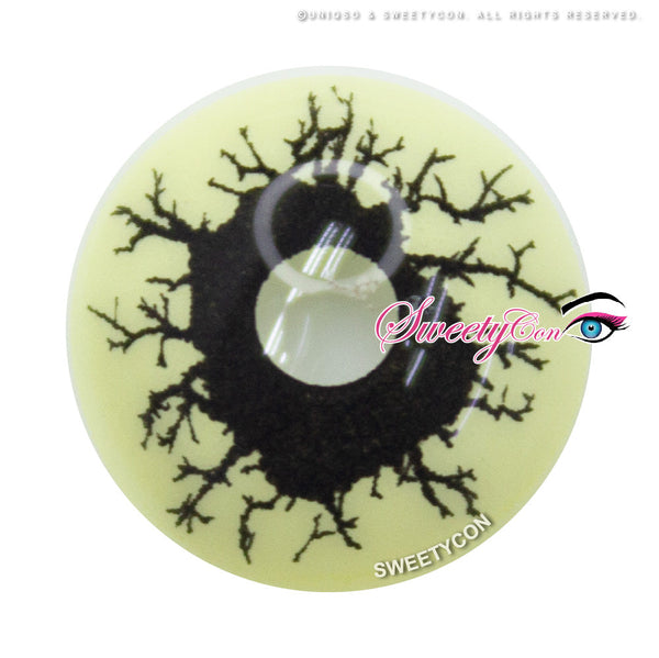 Sweety Crazy Black Rage (1 lens/pack)-Crazy Contacts-UNIQSO