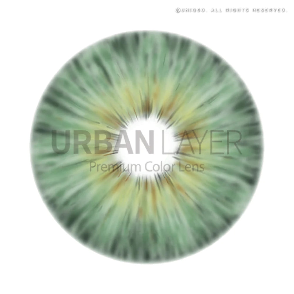 Urban Layer Jolie Green (1 lens/pack)-Colored Contacts-UNIQSO