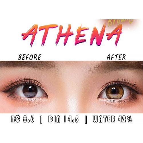 I.Fairy Athena Brown (1 lens/pack)-Colored Contacts-UNIQSO