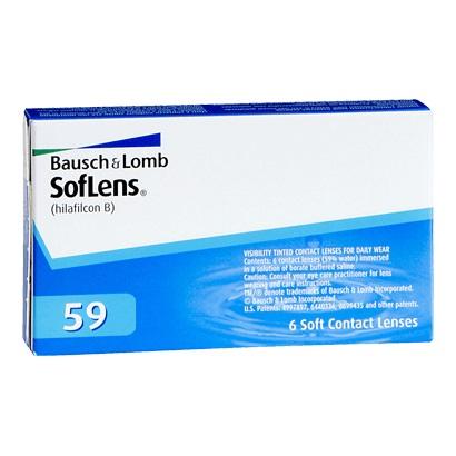 Bausch & Lomb Softlens 59 (6 lenses/pack)-Clear Contacts-UNIQSO UK