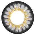Sweety Chrysanthemum Grey (1 lens/pack)-Colored Contacts-UNIQSO
