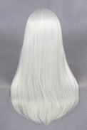 Cosplay Wig - Medium Silvery White wig-Cosplay Wig-UNIQSO