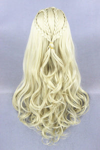 Cosplay Wig - Game of Thrones: Daenerys Targaryen-Cosplay Wig-UNIQSO