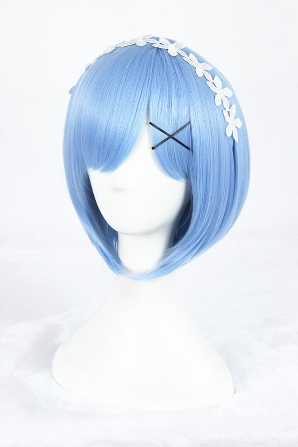 Cosplay Wig - Zero kara Hajimeru Isekai Seikatsu - Rem-Cosplay Wig-UNIQSO