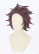 Cosplay Wig - Demon Slayer Kamado Tanjiro-Cosplay Wig-UNIQSO