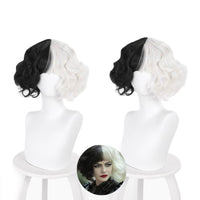 Cosplay Wig - Cruella de Vil-Cruella-Cosplay Wig-UNIQSO