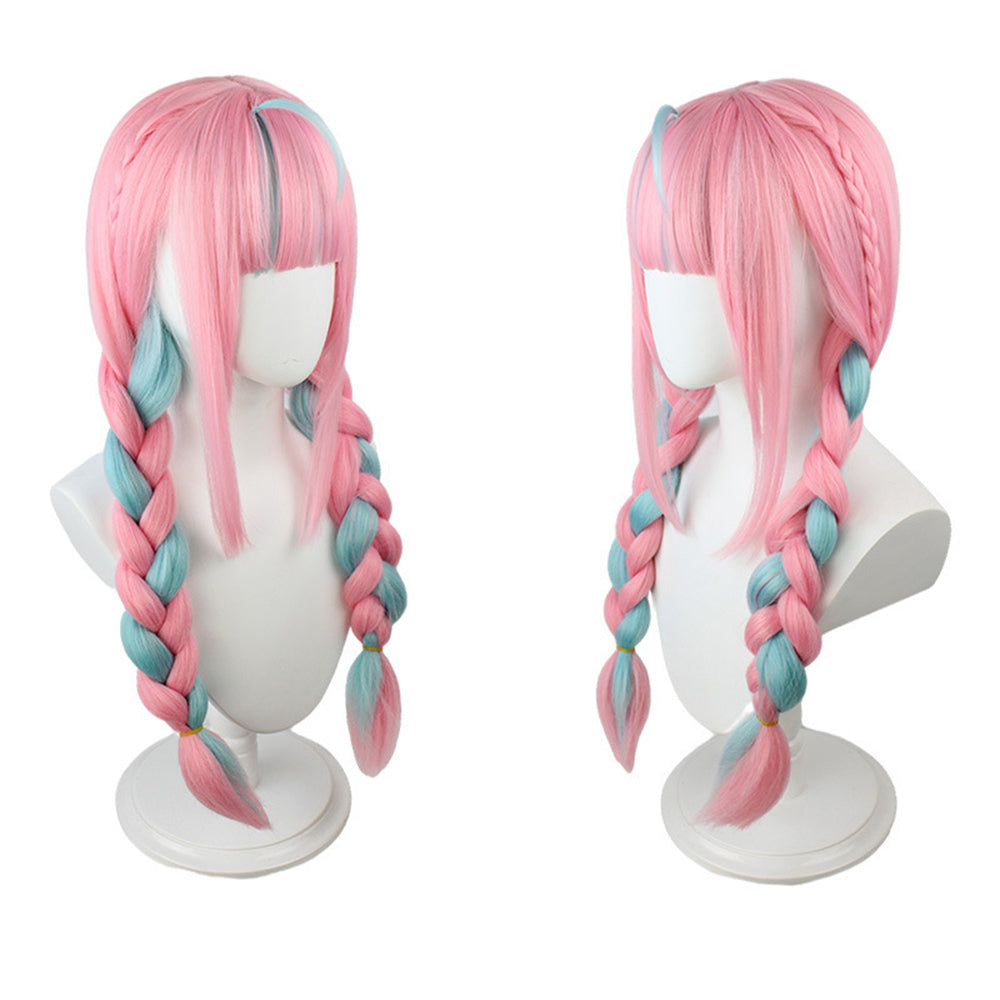 Cosplay Wig - Virtual YouTuber-Minato Aqua-Cosplay Wig-UNIQSO