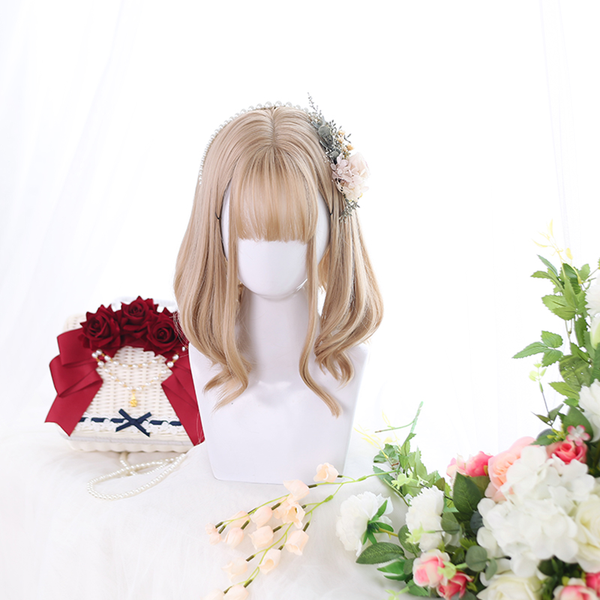 Lolita Bumpin Bangs Blonde Wig-Lolita Wig-UNIQSO