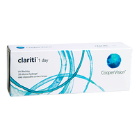Clariti 1 Day (30 lenses/pack)-Clear Contacts-UNIQSO UK