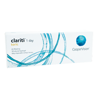 Clariti 1 Day Toric (Astigmatism) (30 lenses/pack)-Clear Contacts-UNIQSO UK