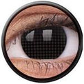 Colorvue Crazy Black Screen (2 lenses/pack)-Crazy Contacts-UNIQSO UK