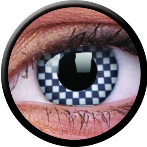 Colorvue Crazy Chequered (2 lenses/pack)-Crazy Contacts-UNIQSO UK