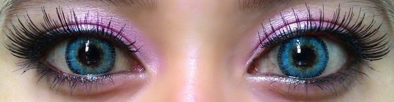Colorvue Fizzy Frozen Blue (2 lenses/pack)-Colored Contacts-UNIQSO UK
