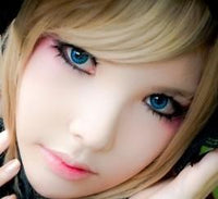 Coscon Crazy with Power - Electro Blue (1 lens/pack)-Crazy Contacts-UNIQSO UK