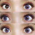 Coscon Crazy with Power - Electro Purple (1 lens/pack)-Crazy Contacts-UNIQSO UK
