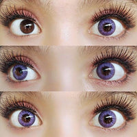 Coscon Crazy with Power - Electro Purple (1 lens/pack)-Crazy Contacts-UNIQSO UK