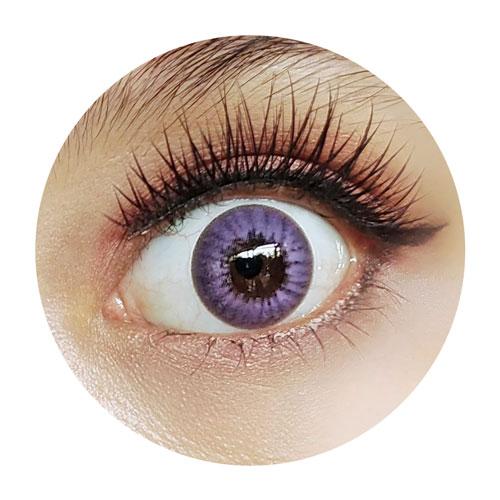Coscon Crazy with Power - Electro Purple (1 lens/pack)-Crazy Contacts-UNIQSO UK