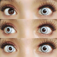 Coscon Crazy with Power - Electro White (1 lens/pack)-Crazy Contacts-UNIQSO UK