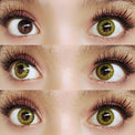 Coscon Crazy with Power - Electro Yellow (1 lens/pack)-Crazy Contacts-UNIQSO UK