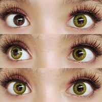 Coscon Crazy with Power - Electro Yellow (1 lens/pack)-Crazy Contacts-UNIQSO UK