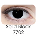 Coscon Crazy with Power - Solid Black (1 lens/pack)-Crazy Contacts-UNIQSO UK