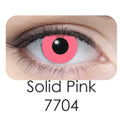 Coscon Crazy with Power - Solid Pink (1 lens/pack)-Crazy Contacts-UNIQSO UK