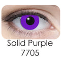 Coscon Crazy with Power - Solid Violet (1 lens/pack)-Crazy Contacts-UNIQSO UK