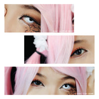 Coscon Crazy with Power - Solid White (1 lens/pack)-Crazy Contacts-UNIQSO UK