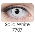Coscon Crazy with Power - Solid White (1 lens/pack)-Crazy Contacts-UNIQSO UK