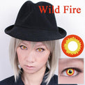 Coscon Crazy with Power - Wild Fire (1 lens/pack)-Crazy Contacts-UNIQSO UK