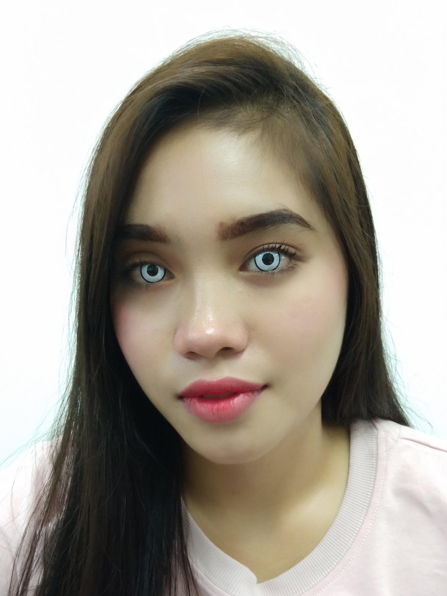 Coscon Crazy with Power - Zombie White (1 lens/pack)-Crazy Contacts-UNIQSO UK